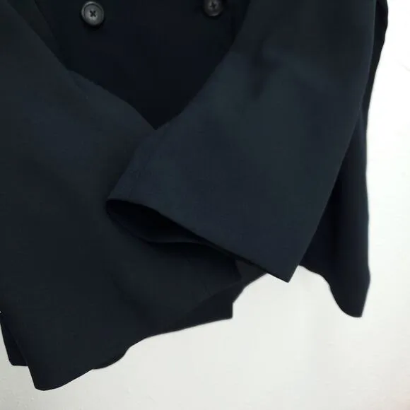 MADEWELL Caldwell Double Breasted Black Blazer #J8779 Professional Jacket