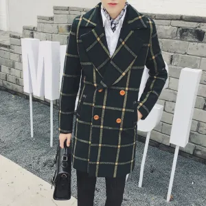 Men's Retro Long Coat