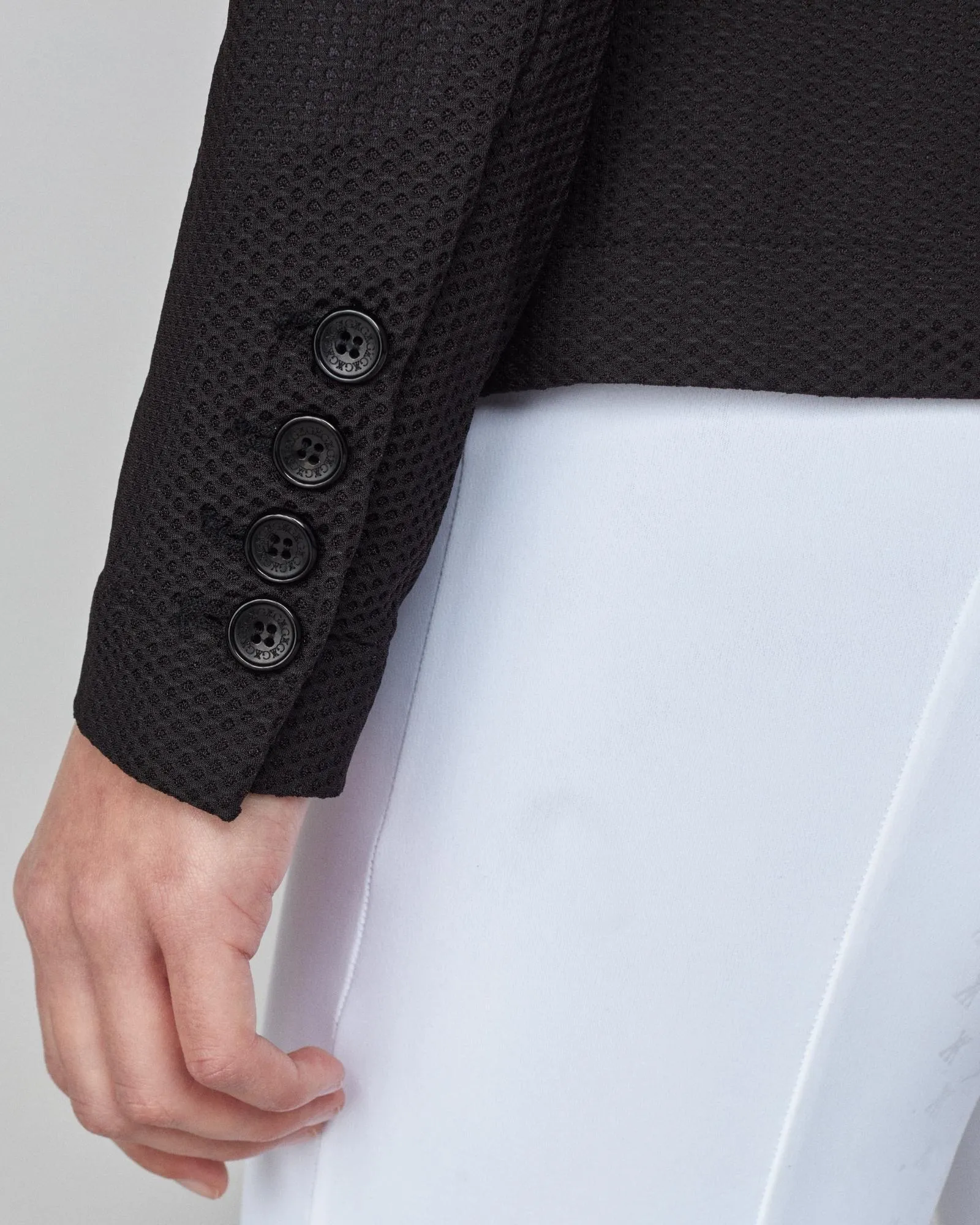 Mesh Show Jacket Black