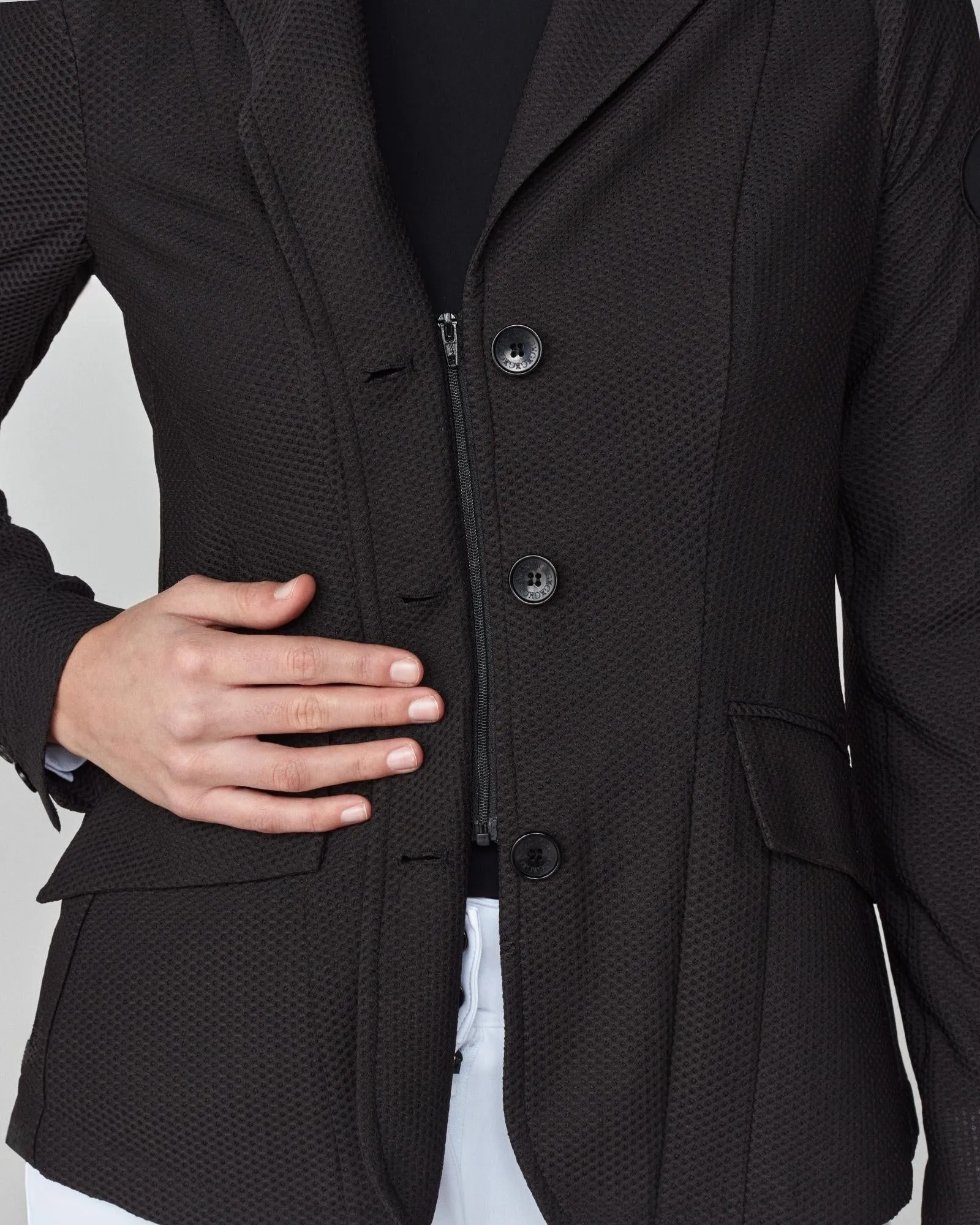 Mesh Show Jacket Black