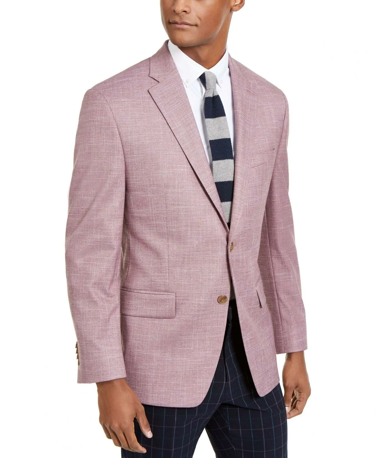 Michael Kors Men's Classic Fit Light Textured Sport Coat