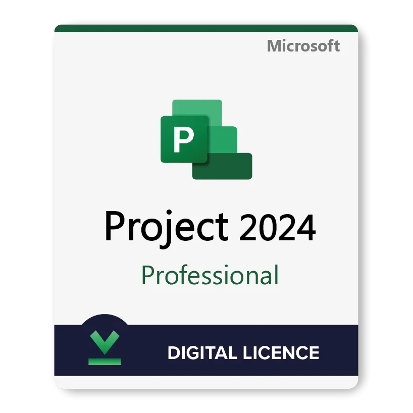 Microsoft Project Professional 2024 Digital Licence