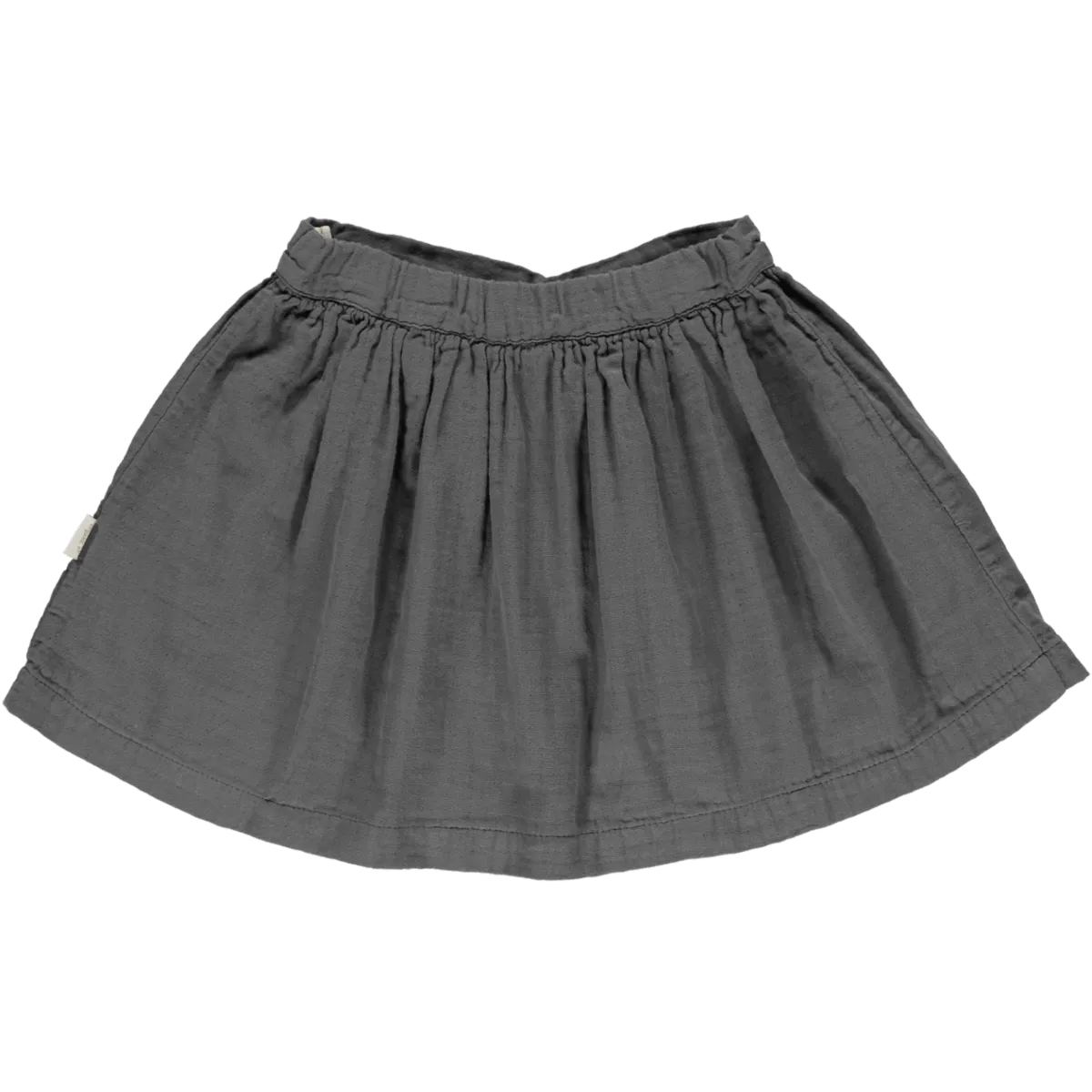 Midi Skirt in Irongate (Organic Cotton)