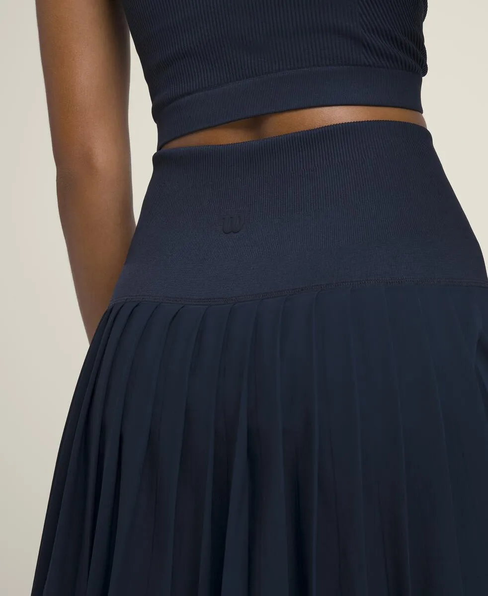 Midtown Wrap Tennis Skirt - Classic Navy