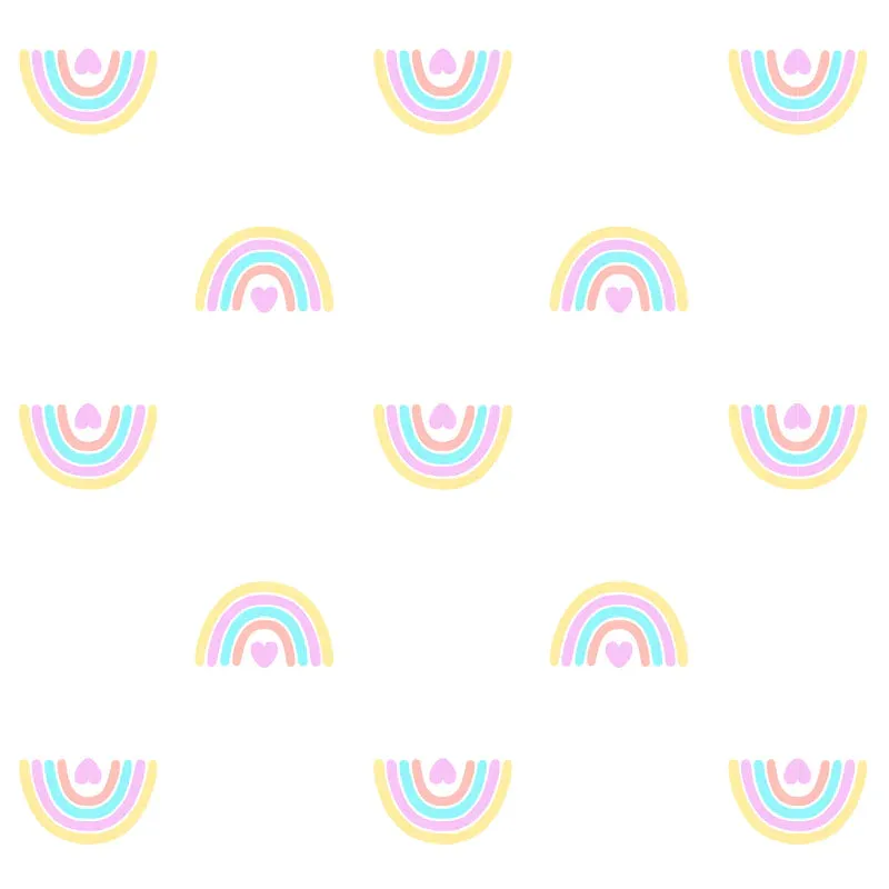 Milky | Rainbow Frill Tee | Sizes 8-12