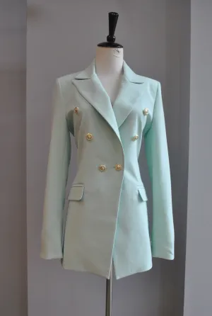 MINT DOUBLE BREASTED BLAZER