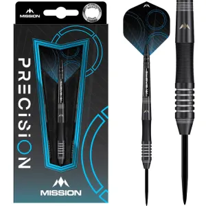Mission Precision Darts 90% Tungsten - Steel Tip - Black PVD