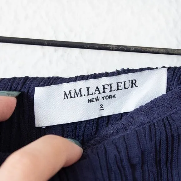 MM LaFleur The Montgomery Skirt Pleated Jersey