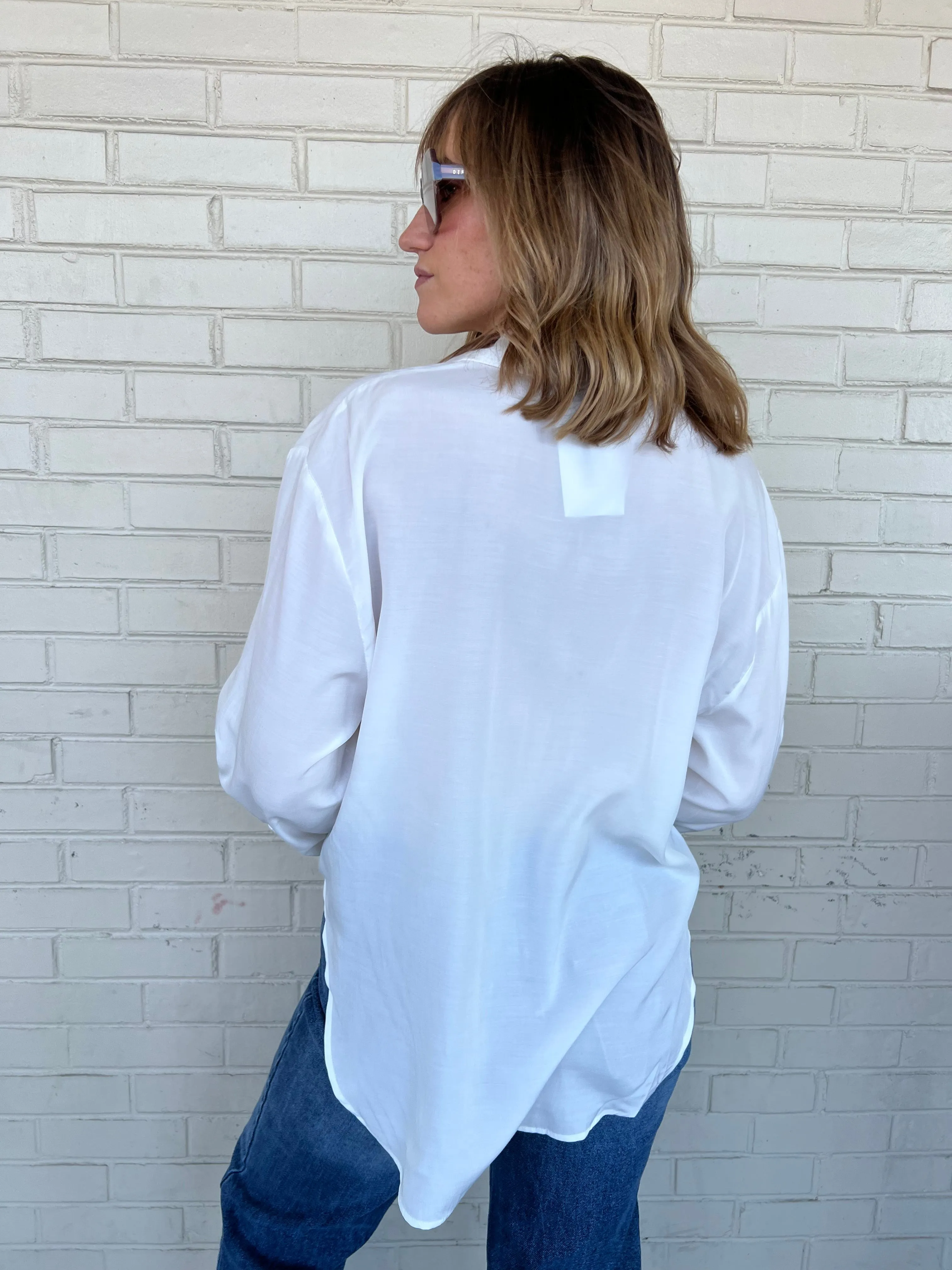 Modern Love Button Down Blouse