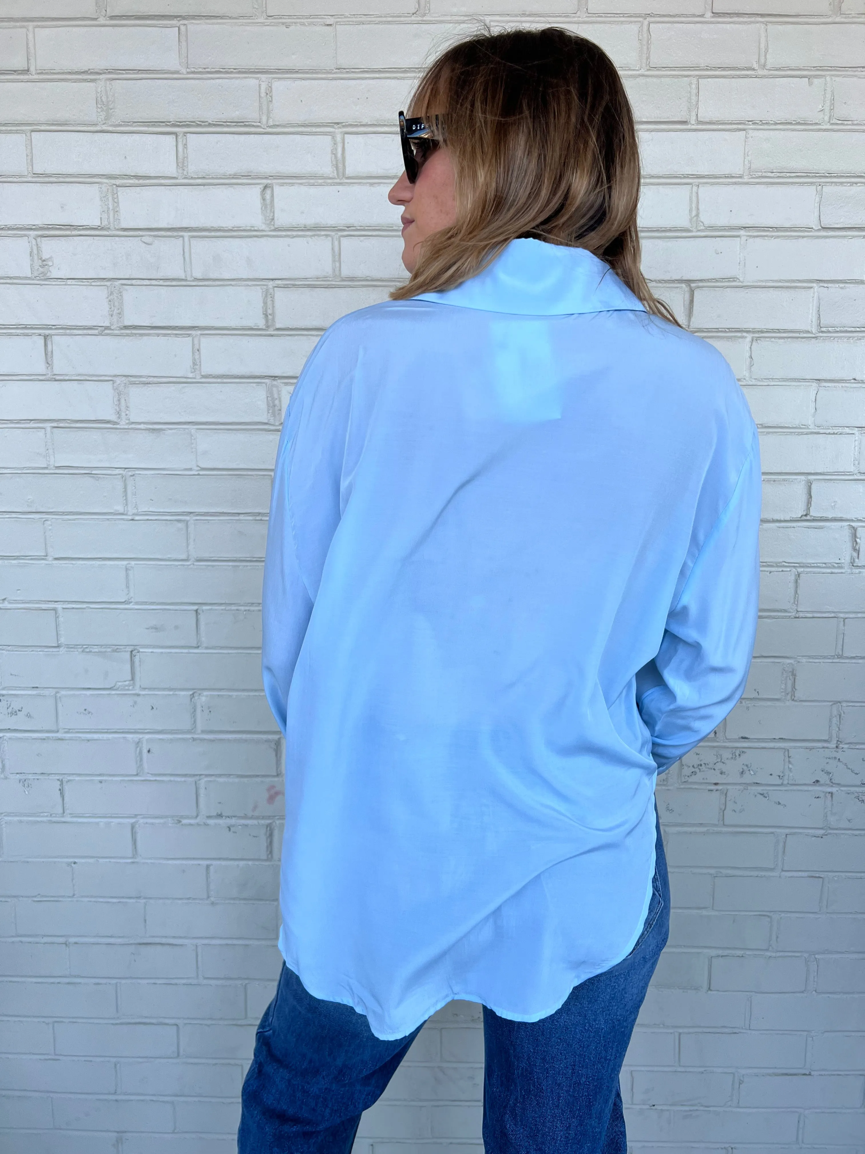 Modern Love Button Down Blouse