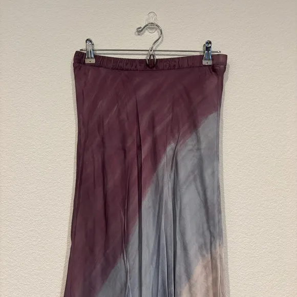 NATION LTD Size Small Mabel Midi Skirt In Mood Ring Tie Dye