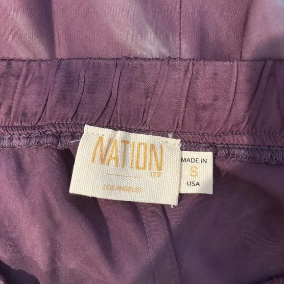 NATION LTD Size Small Mabel Midi Skirt In Mood Ring Tie Dye