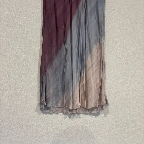 NATION LTD Size Small Mabel Midi Skirt In Mood Ring Tie Dye