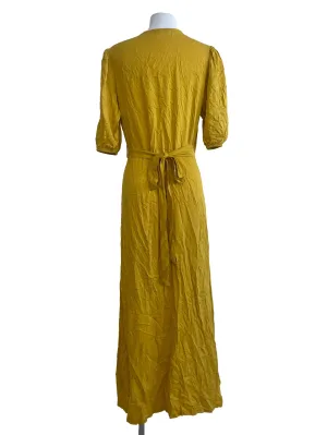 Navy Blue Linen Shift Dress