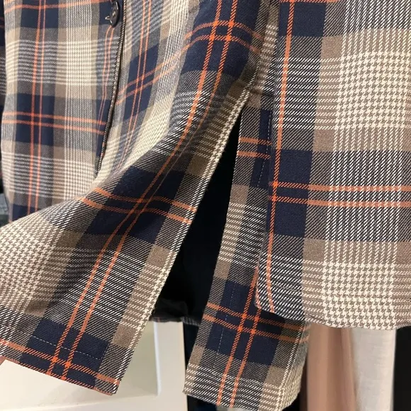 Navy Orange Cream Blazer Jacket Baci