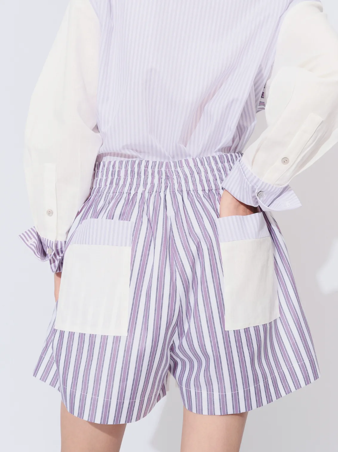 NORTE BLOUSE -MIL RAYAS LILA