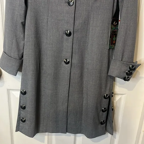 NWT 2H threads (Two Old Hippies) Long fit Blazer Sz XS