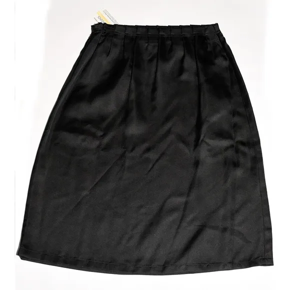 NWT Nicole Farhi Silk-Blend A-Line Skirt