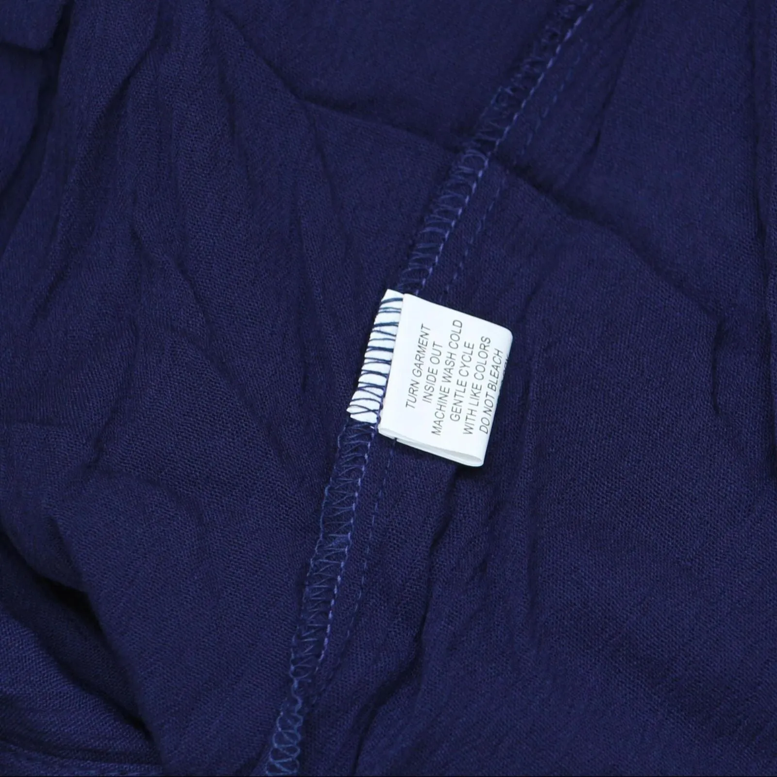 Ny Collection Womens Petites Sheer Solid Button-Down Top PGWB1647 Navy Blue LP