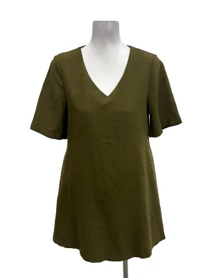 Olive Shift Dress