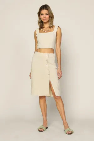 On Her Way Lined Skirt