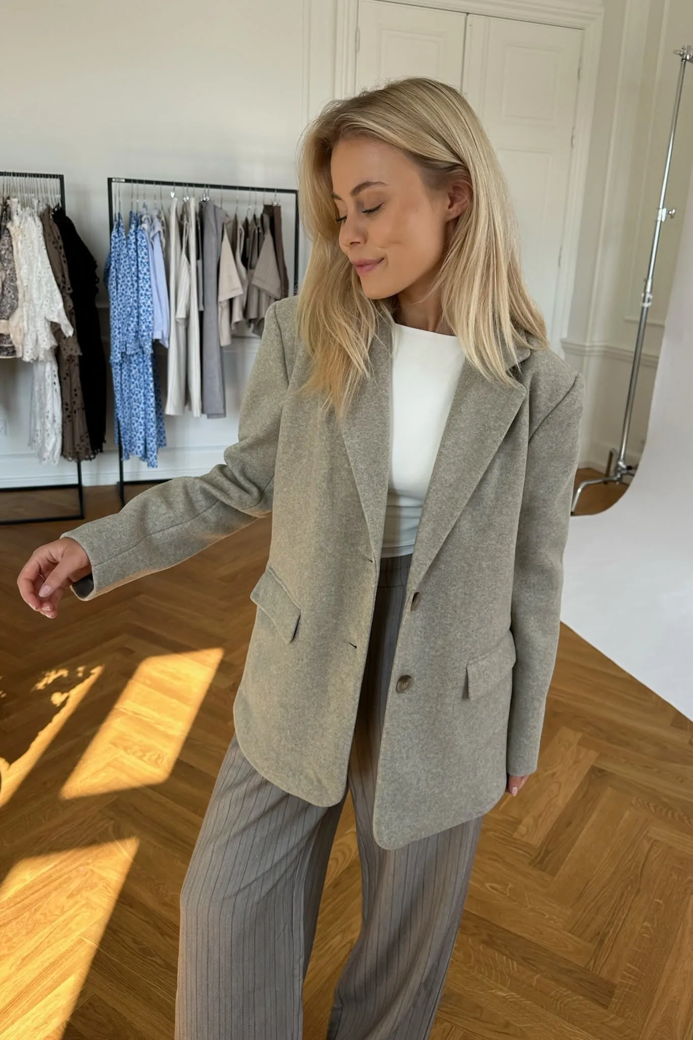 ONLWembley Blazer - Beige