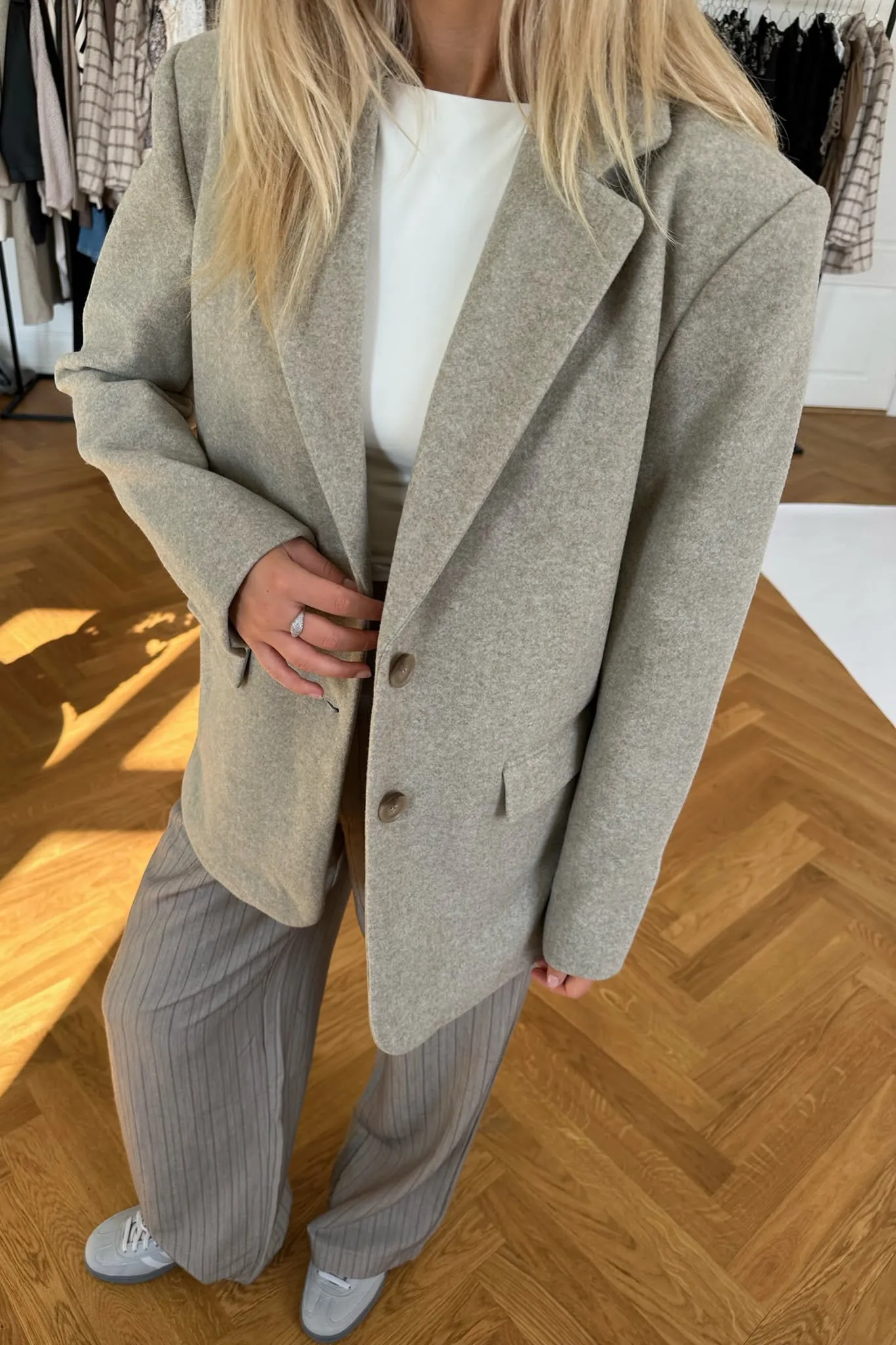 ONLWembley Blazer - Beige
