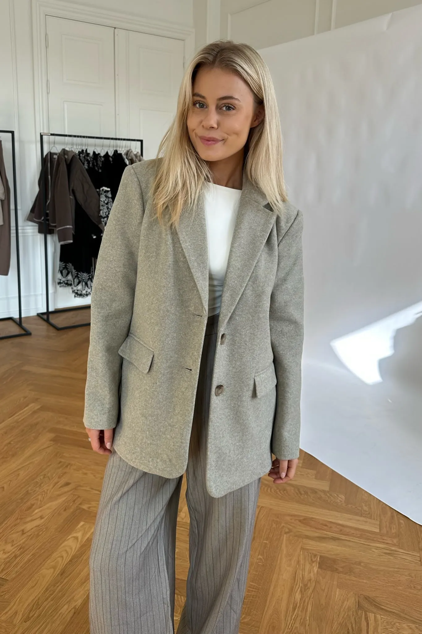 ONLWembley Blazer - Beige