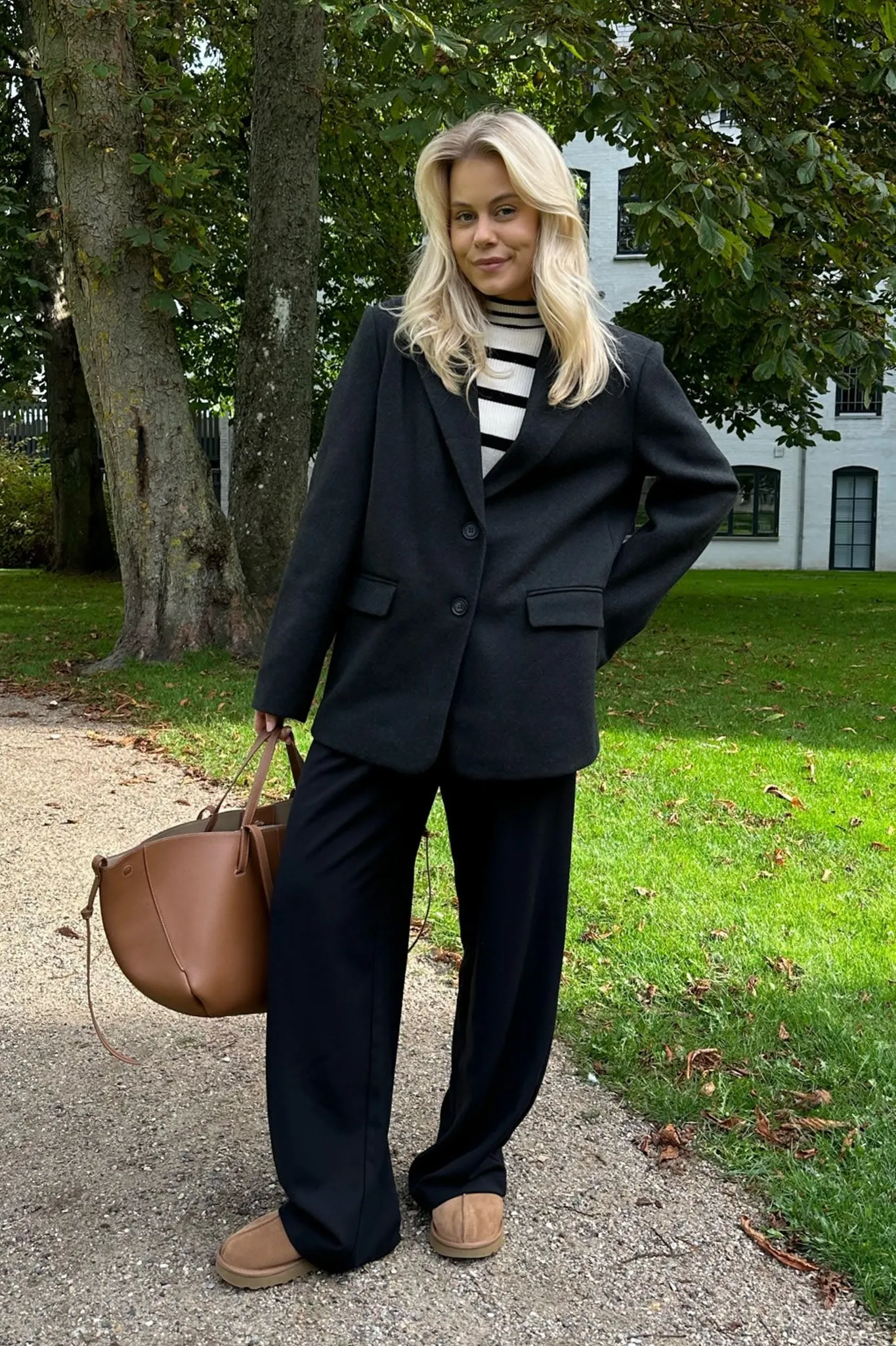 ONLWembley Blazer - Mørkegrå