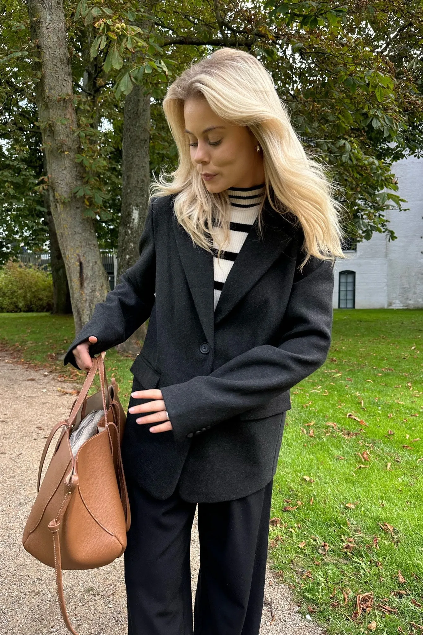 ONLWembley Blazer - Mørkegrå