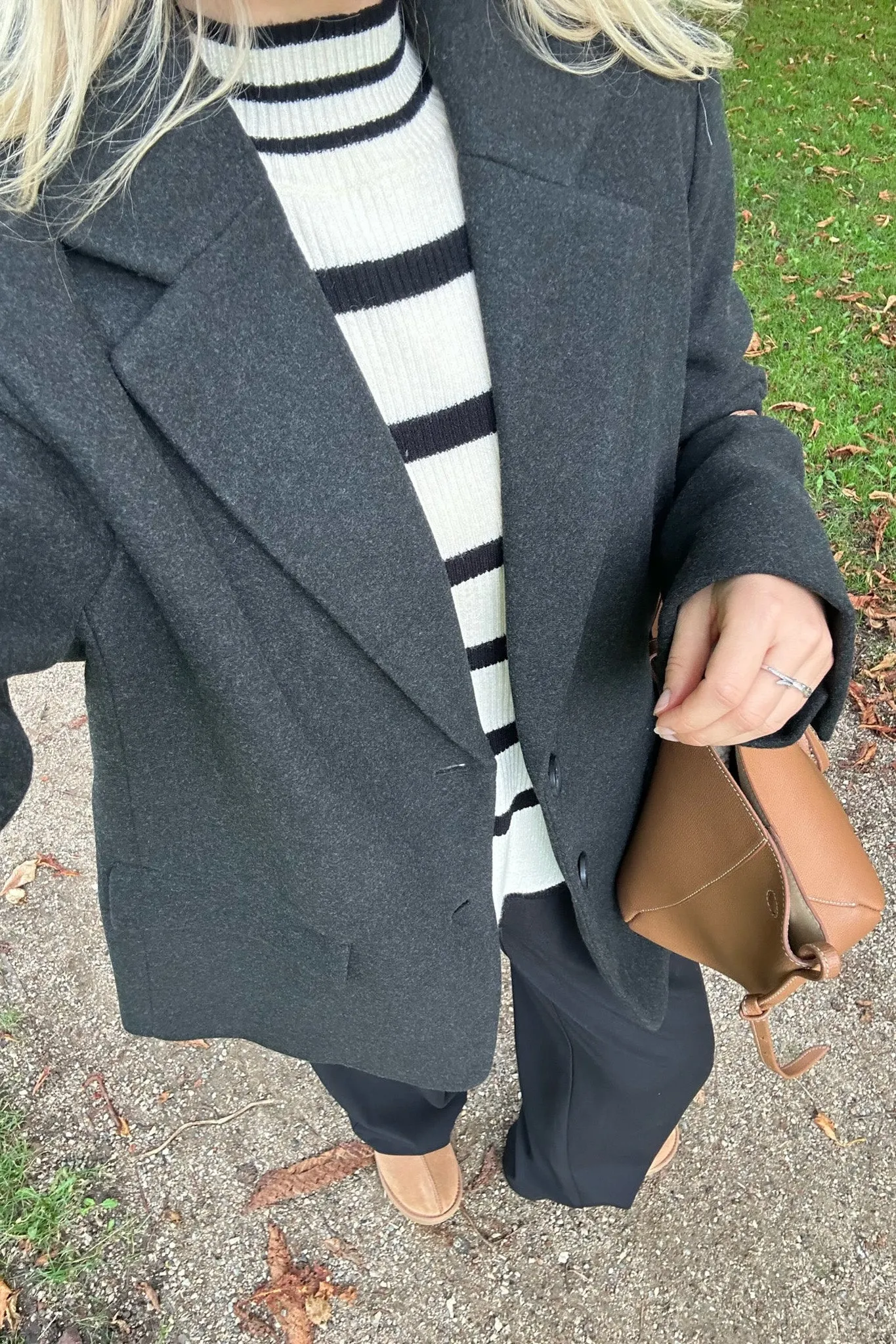 ONLWembley Blazer - Mørkegrå