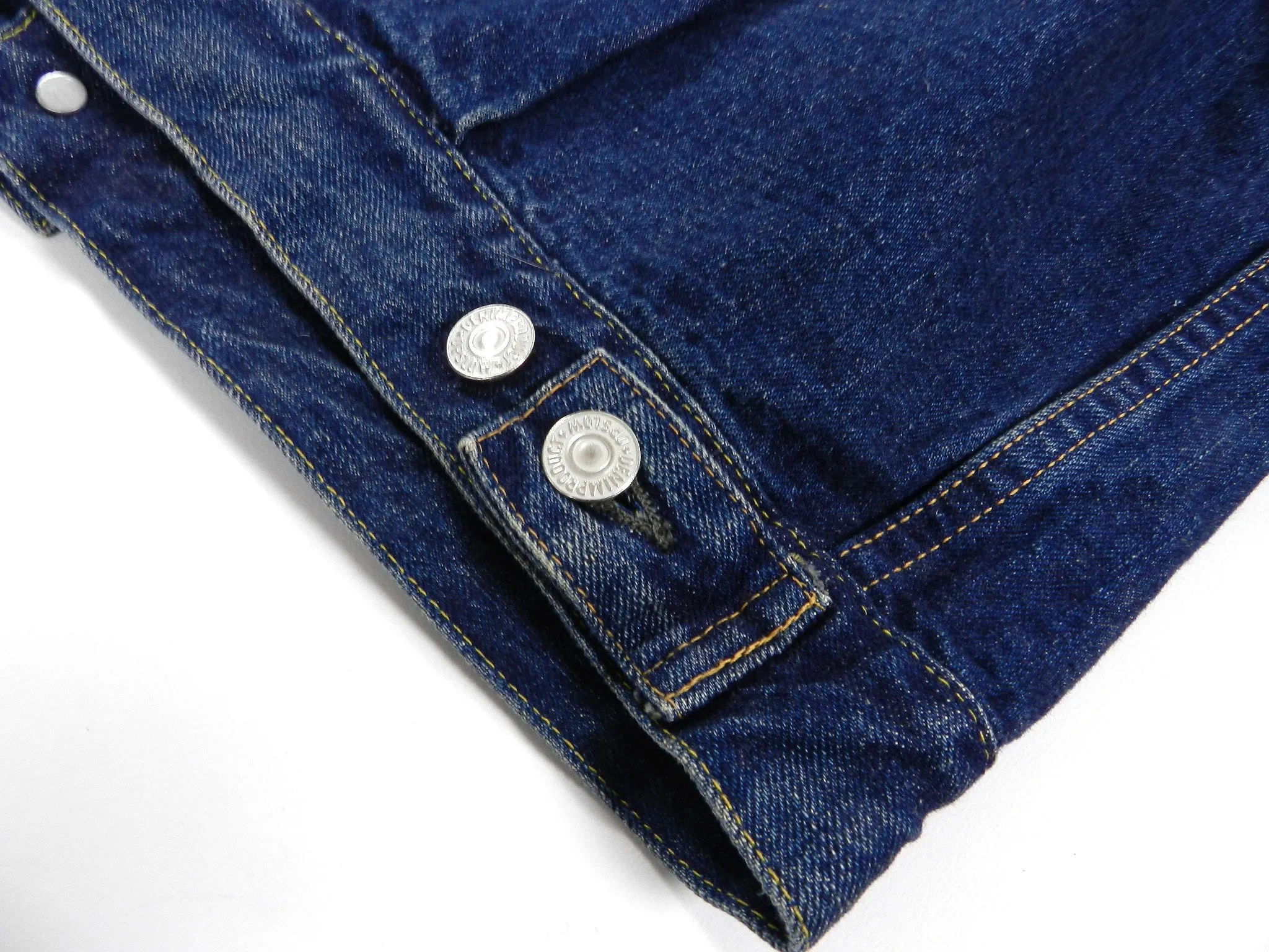 Orslow Indigo Pleated Denim Jacket - S