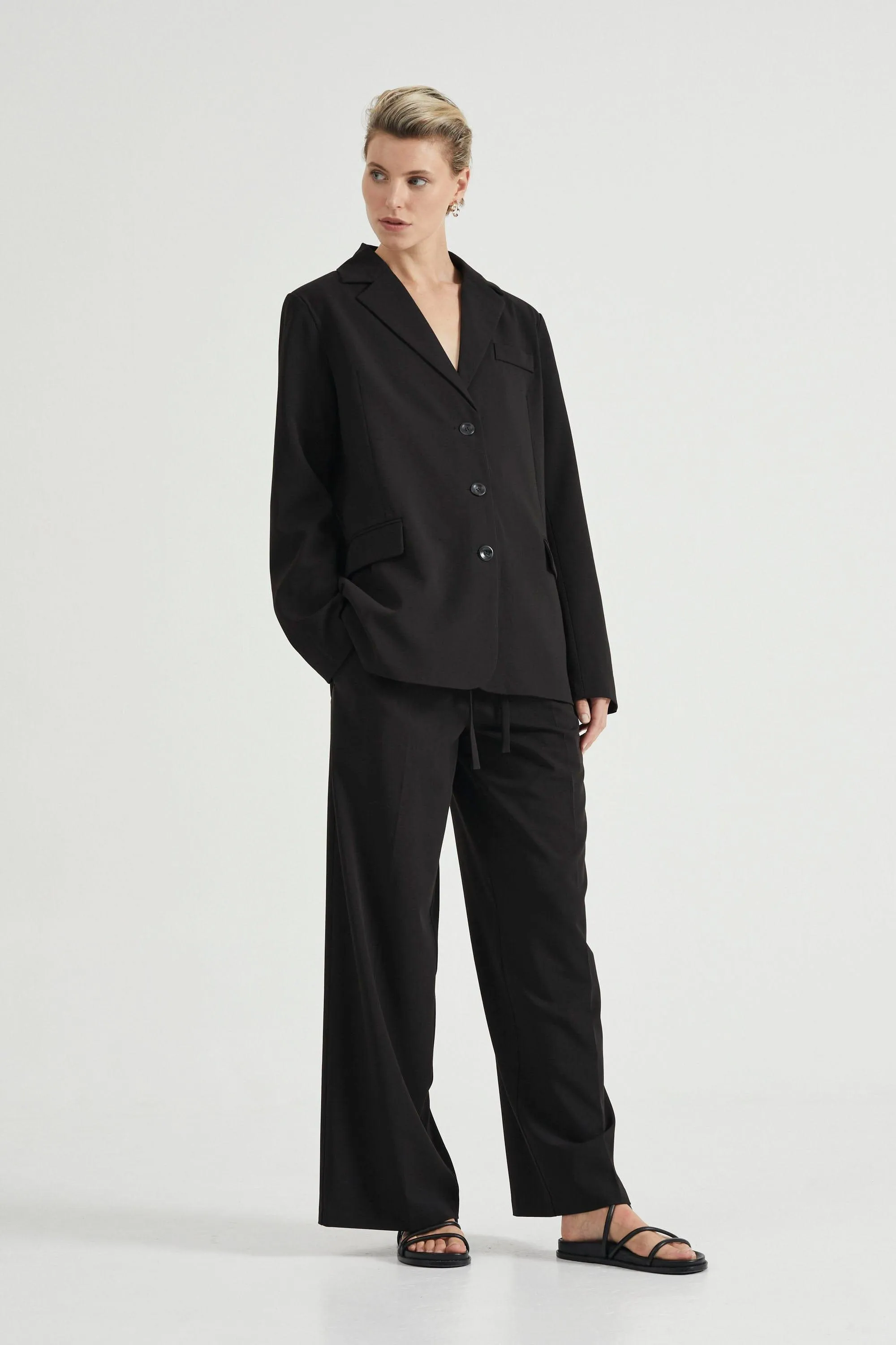 OVERSIZED BLAZER | BLACK