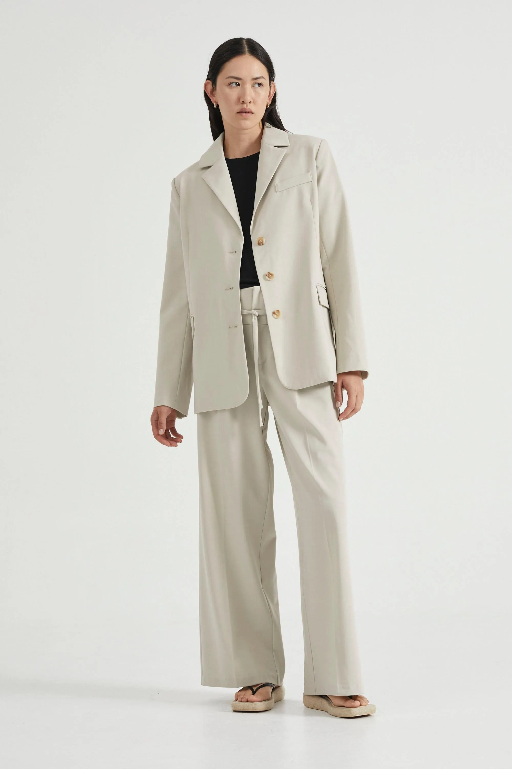 OVERSIZED BLAZER | PUMICE