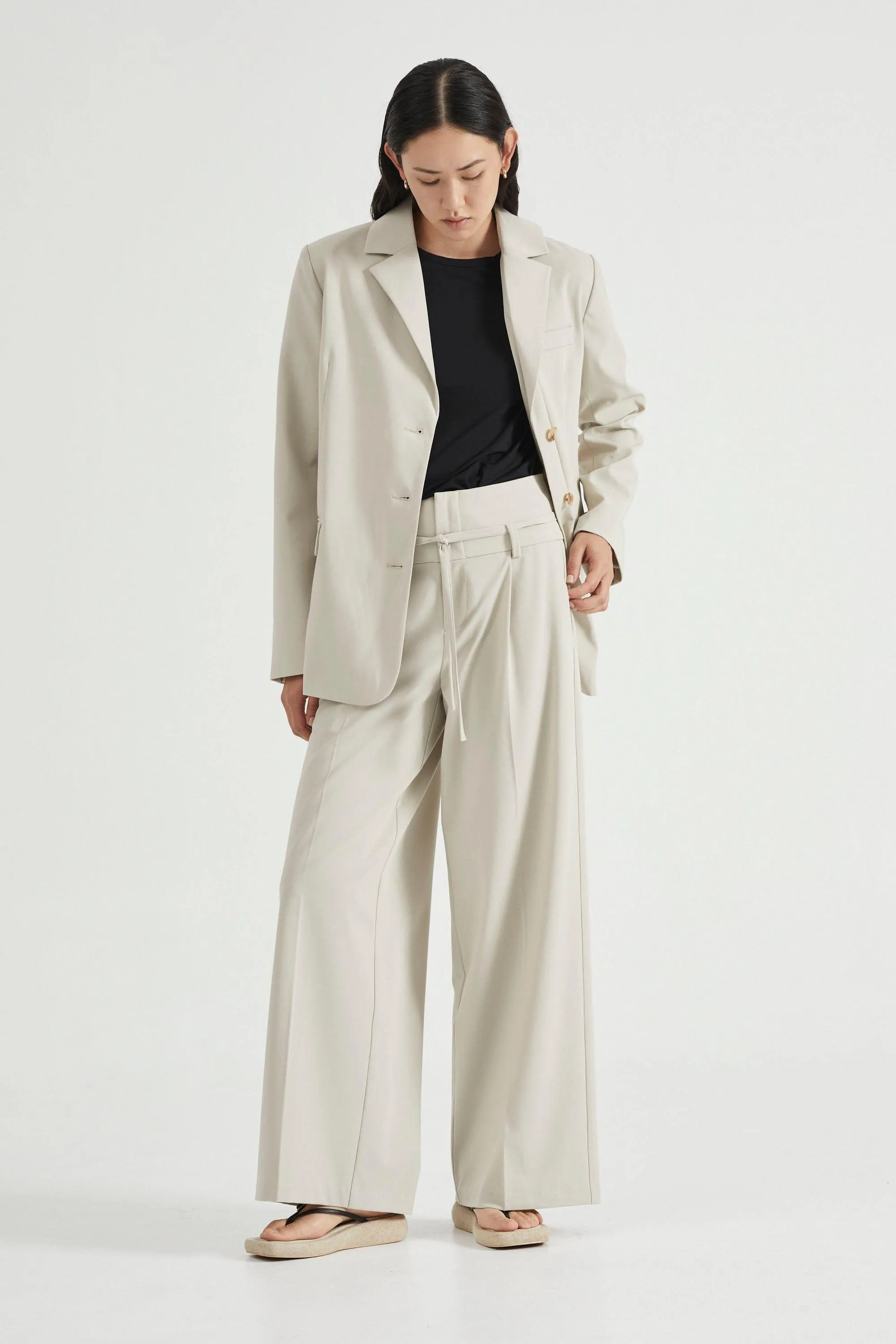 OVERSIZED BLAZER | PUMICE
