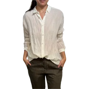 PDC - Ramie Blouse | Ivory