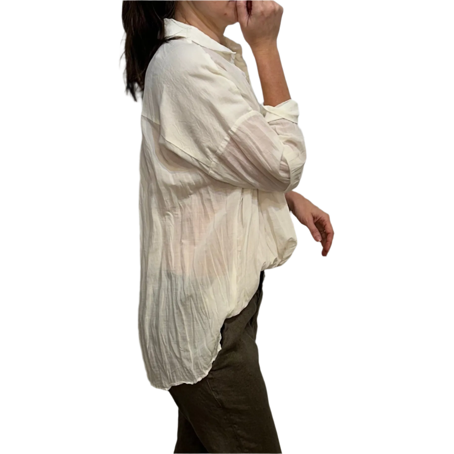 PDC - Ramie Blouse | Ivory