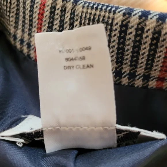 Pendleton 100% Wool Tartan Plaid Single-Button Blazer Jacket - Size 6 Petite