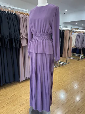 Peplum Top - Purple