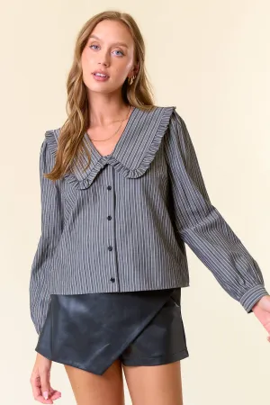 PETERPAN COLLARED  BLOUSE