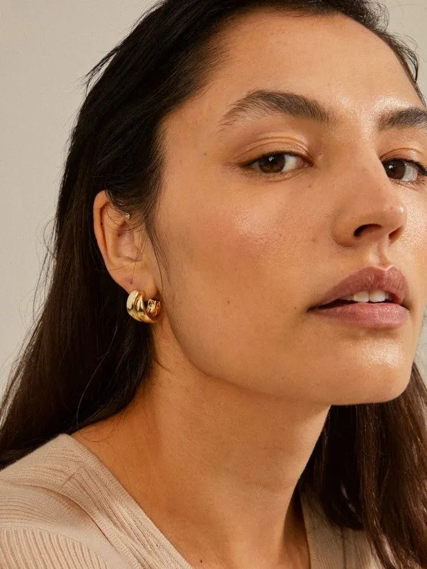 PILGRIM Orit Hoop Earrings