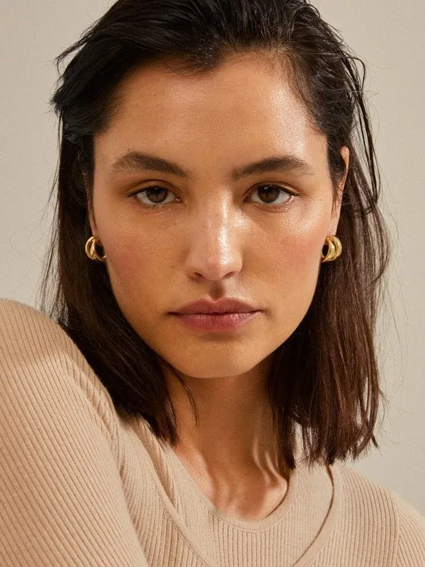 PILGRIM Orit Hoop Earrings