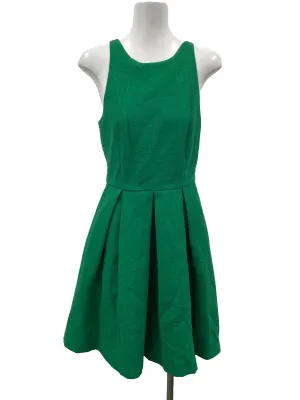 Pine Green Back Cutout Shift Dress