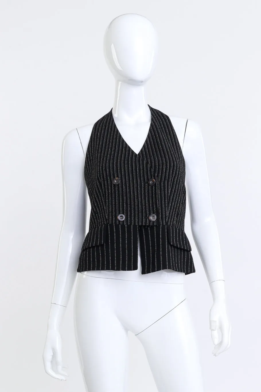 Pinstripe Blazer & Waistcoat Set