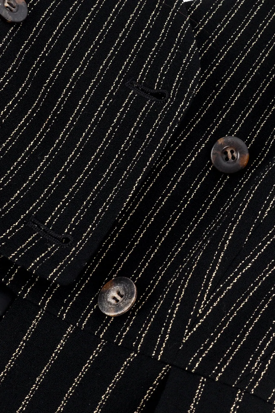 Pinstripe Blazer & Waistcoat Set