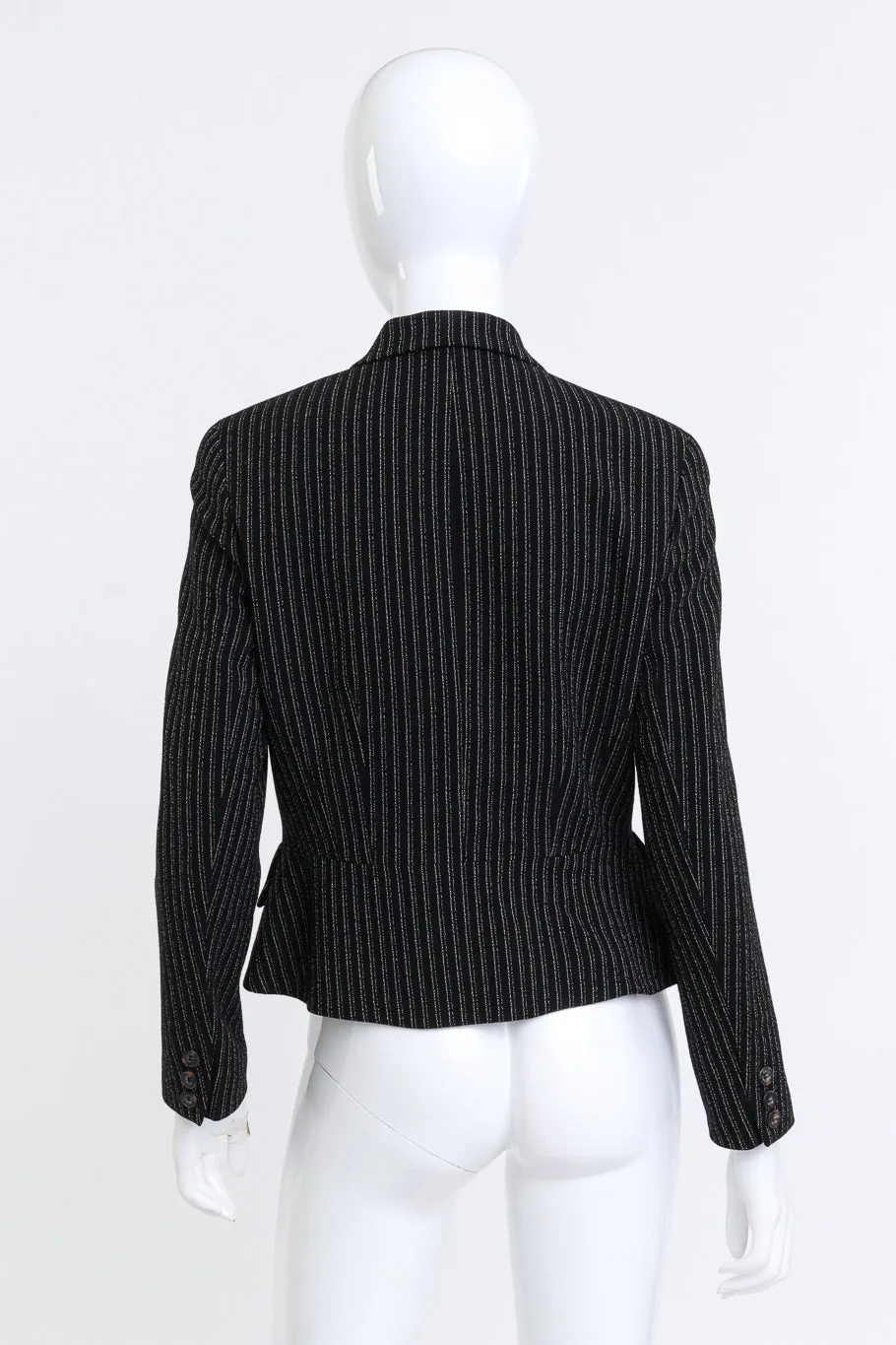 Pinstripe Blazer & Waistcoat Set