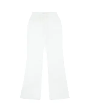 PIV'VEE Corduroy Bootcut Pants - Cloud White