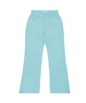 PIV'VEE Corduroy Bootcut Pants - Cornflower Blue