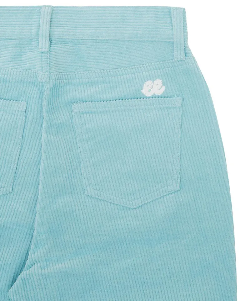 PIV'VEE Corduroy Bootcut Pants - Cornflower Blue