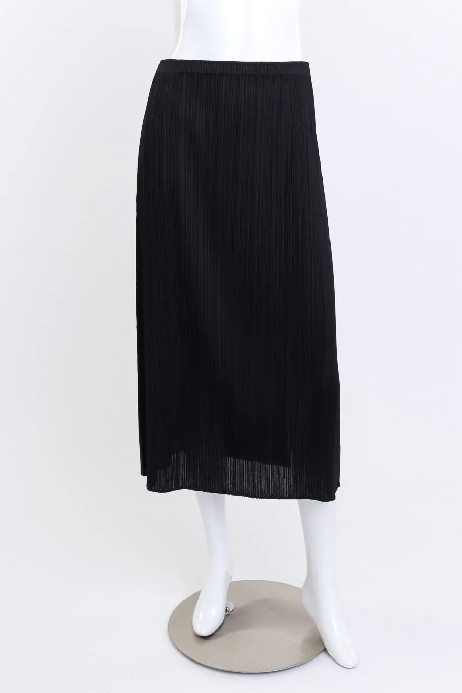 Pleated Short Sleeve Top & Skirt Set